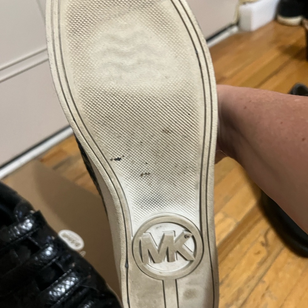 Michael Kors Snakeskin Pattern Sneakers - Picture 4 of 7
